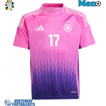 Germany Florian Wirtz #17 Replica Away Shirt Euro 2024 Short Sleeve